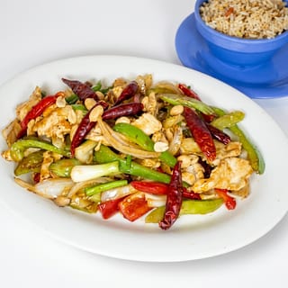 Kung Pao Chicken Platter