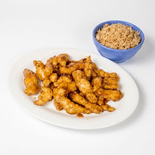 Orange Chicken Platter